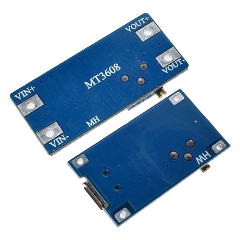 Mt3608Dc-Dc Boost Module 2A Input Voltage 2-24V to 5/9/12/-28V Adjustable High Power