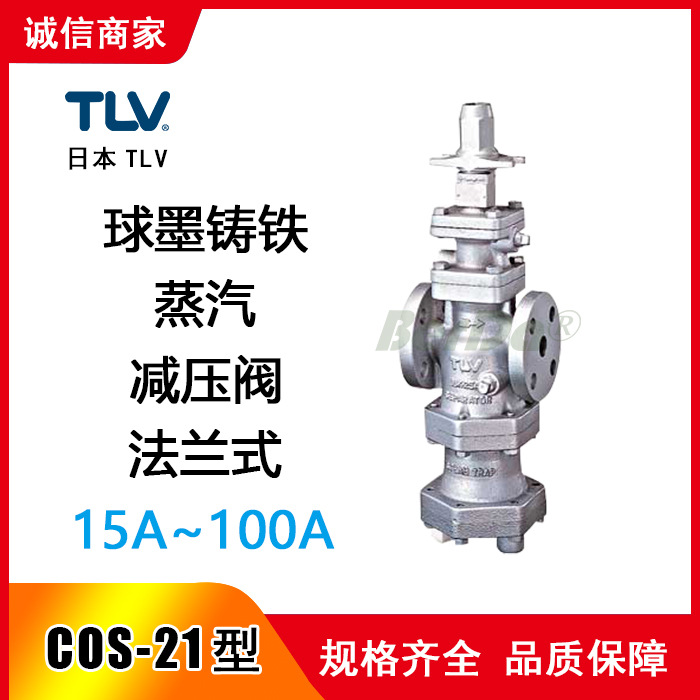 COS-21减压阀 日本TLV蒸汽减压阀 阀门 蒸汽稳压阀 调节阀