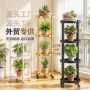 爆款可折叠多层安装花盆架