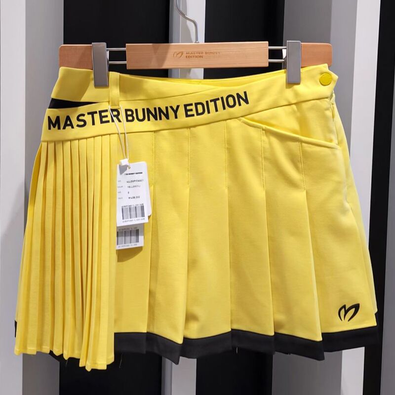 Golf Clothing Women's Short Pleated Skirt, Fashionable and Versatile, High-End Design, Anti-Exposure, Sports Casual Golf Skirt Pants