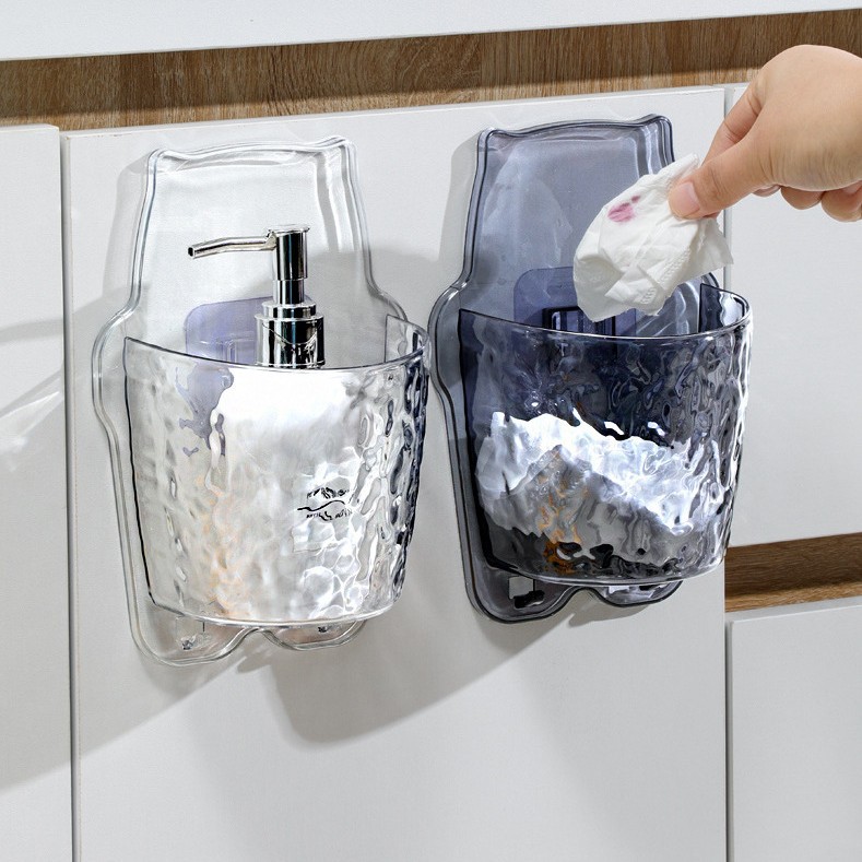 Cocina plegable grande bote de basura hogar montado en la pared colgante de almacenamiento de coche canasta de papel creativo bote de basura al por mayor