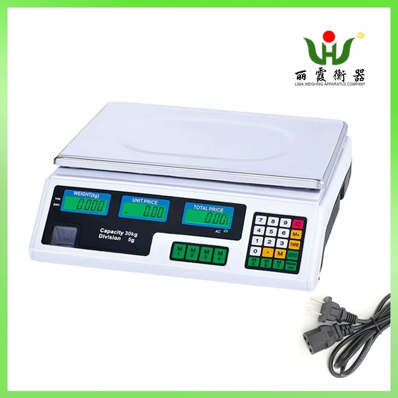 Кросс-бордерные весы Amazon, AliExpress, высокоточные коммерческие весы для кухни, настольные, 40 кг, цифровые весы для арбузов