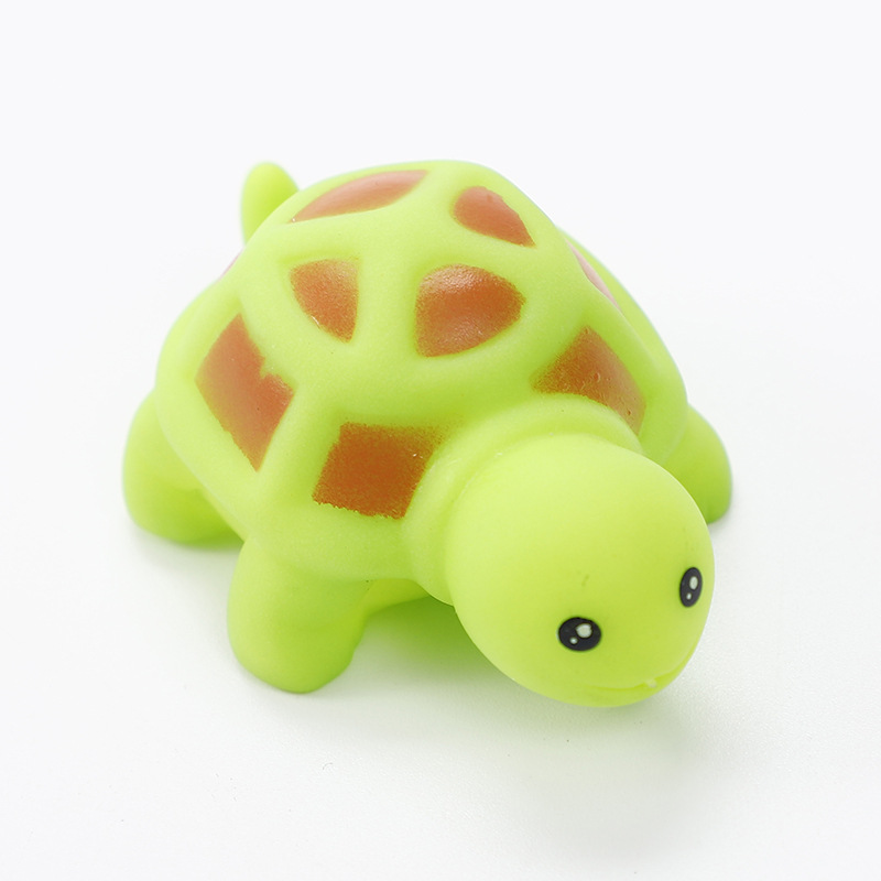 Venta caliente transfronteriza pequeña tortuga pellizcar música nueva descompresión exótica rebote lento puesto de regalo para niños pellizco llamado juguetes pequeños