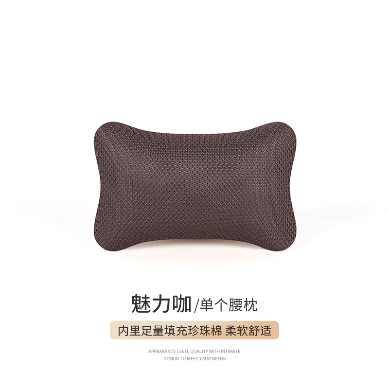 Fábrica al por mayor de automóviles almohada de cuello almohada interior almohada de hielo almohada de cuello almohada de cuello almohada de cintura par