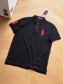 Black red label
