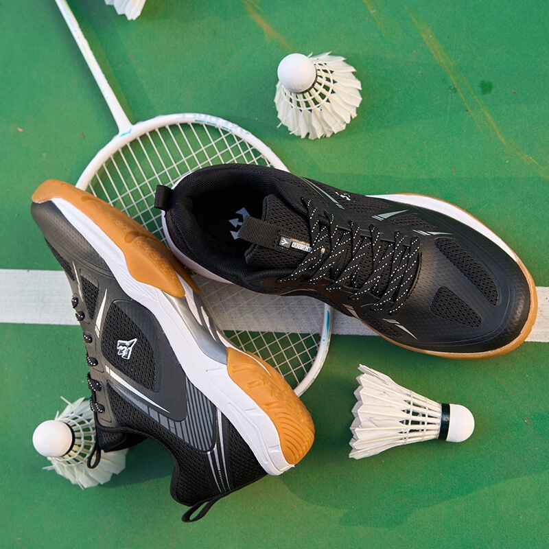 Cross-Border Professional Badminton Men's Shoes, Breathable and Odor-Resistant, Wear-Resistant Casual Sports Shoes, Training Tennis Shoes