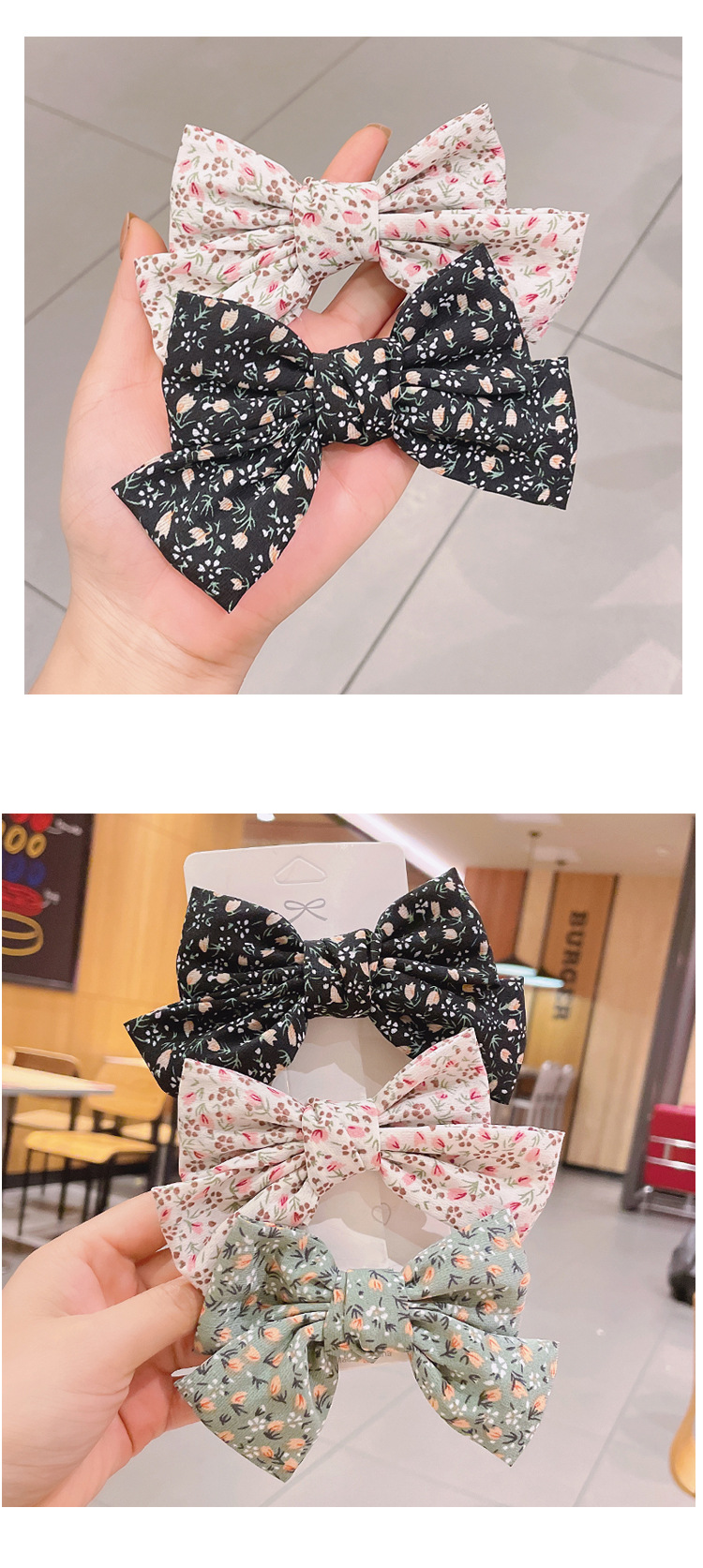 Wholesale Accessories Floral Bow Hairpin Nihaojewelry display picture 5
