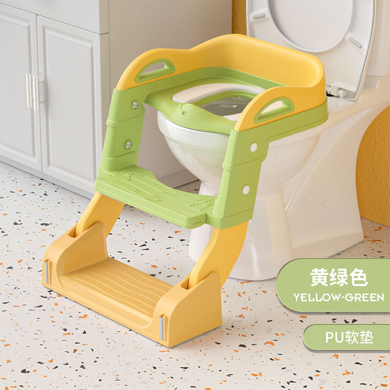 Escalera de baño para niños tres en uno, orinal multifuncional para bebés, inodoro tipo escalera para niños, orinal plegable