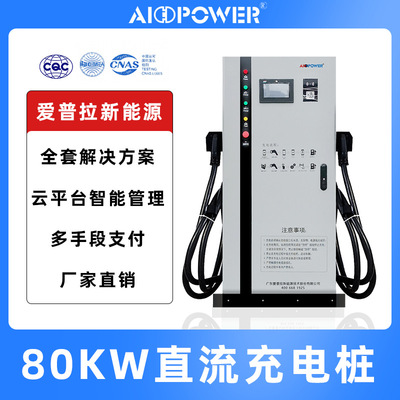 80kW爱普拉新能源直流电动汽车智能充电桩国标电动车电池充电厂家|ms