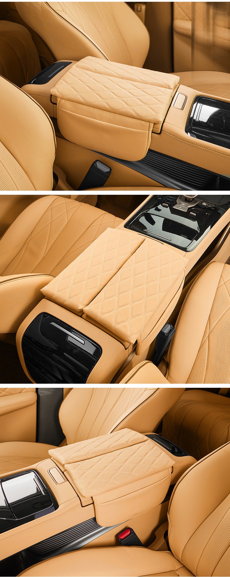 Suitable for 22-24 DENZA D9dmi special armrest box pad EV modification central storage booster pad interior