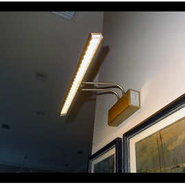 UV 镜画灯可调光 LED 图片灯4 种模式艺术品展示照明灯具带遥控器