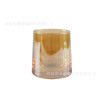 Colorful gold glass simple amber cup home milk cup fruit cup beer glass glass glass glass