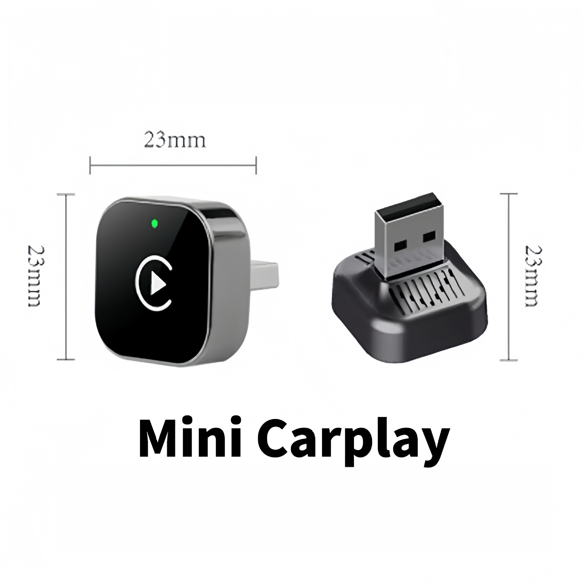 Cross-Border In-Car Wired to Wireless Carplay Box Adapter 2-in-1 Apple Car Interconnect Adapter
