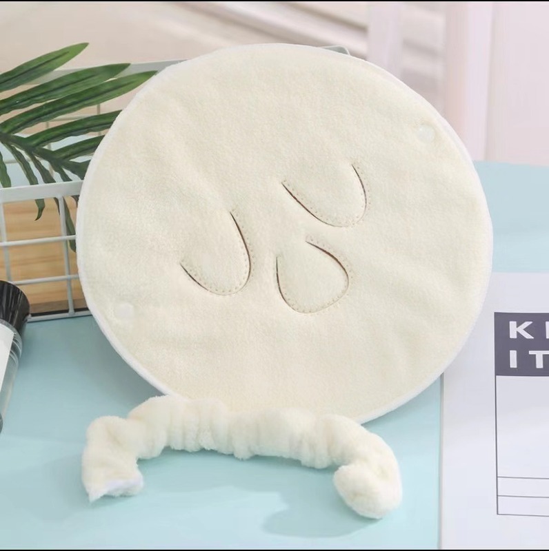 温湿布タオル、フェイシャルマスク、増粘吸水冷湿布、純綿、肌に優しい耳掛け式フェイシャルスチームタオル|undefined