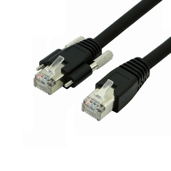 CAT5E,CAT6工业网线,千万次拖链线,EtherCAT网线螺丝型,Lineconn