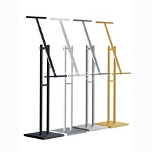 kt板支架展架立式落地式设计展板海报架广告牌展示牌不锈钢镀锌板