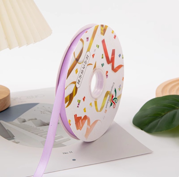 1cm cinta violeta claro 100 yardas