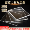 Acrylic organic glass laser cutting UV Silk screen Acrylic board Proofing customized machining