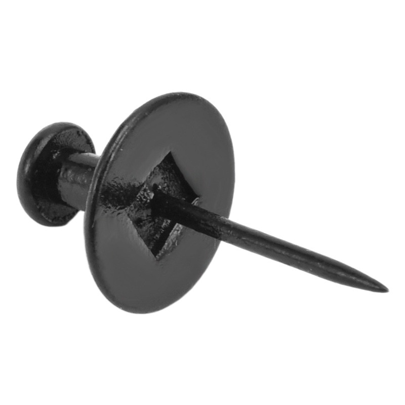 Aleación de zinc transfronteriza que cuelga uñas estrella de cinco puntas dibujo clave de uñas que cuelga de uñas pared de madera pintura de uñas color de uñas para la selección