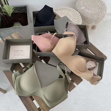 春秋薄款果冻条内衣小胸聚拢无痕女士文胸软支撑裸感胸罩厂家正品