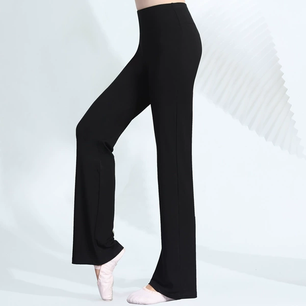 Black micro -trousers