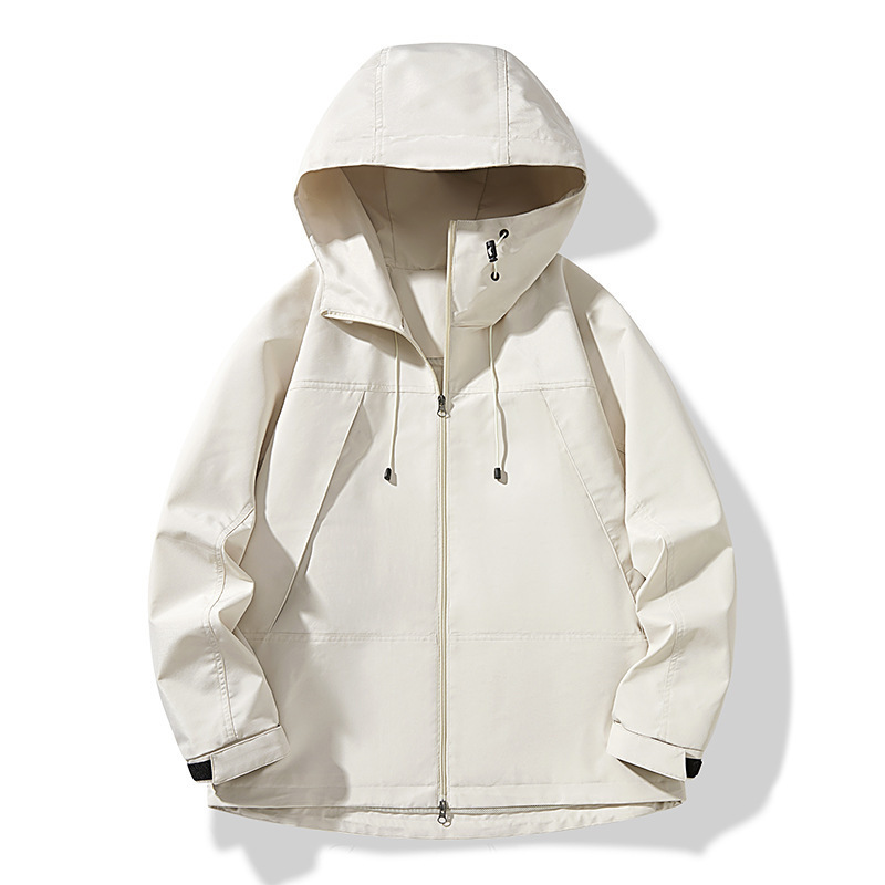 Men's and Women's Spring and Autumn Thin Outdoor Mountain Climbing into Xizang Riding Windproof Work Jacket Jacket Sports Leisure Style