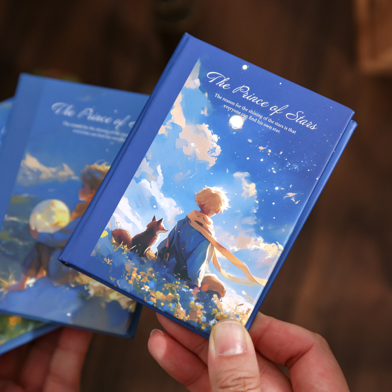 Papel Sr. A7 serie de viajes al universo personajes originales ilustraciones cuaderno de notas de estudiantes cuaderno de notas