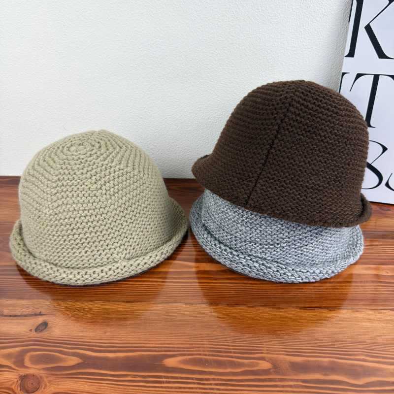 Sombrero Pescador Tejido para Mujer de Lana Cálido para Otoño e Invierno image 5