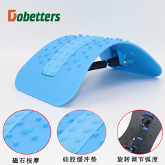 Lumbar stretcher, traction device, lumbar massager, waist straightener, belt support, spinal correction board