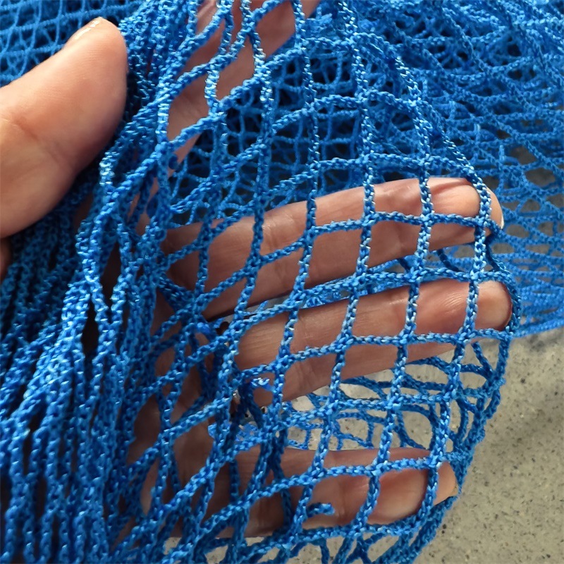 景区尼龙跨境编织滑雪场防护绳网彩虹无动力游乐防护防坠网