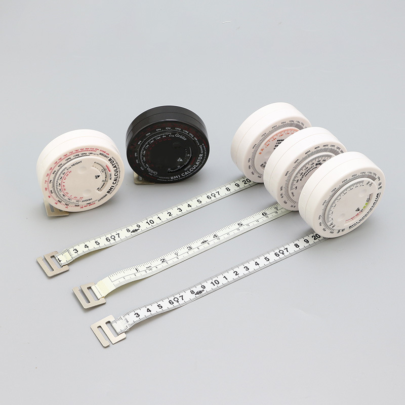 厂家供应BMI大圆健康尺 价格优惠 实用性强 纤维尺礼品尺