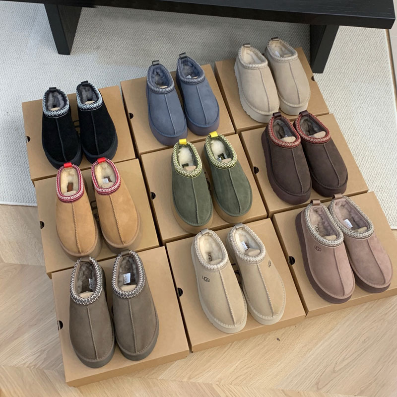 Dongguan High-Quality Export Snow Boots for Women New Thick-Soled Ethnic Style Half-Drag Toe Shoes Pure Color Winter Suede Cotton Shoes Dongguan High-Quality Export Snow Boots for Women New Thick-Soled Ethnic Style Half-Drag Toe Shoes Pure Color Winter Suede Cotton Shoes