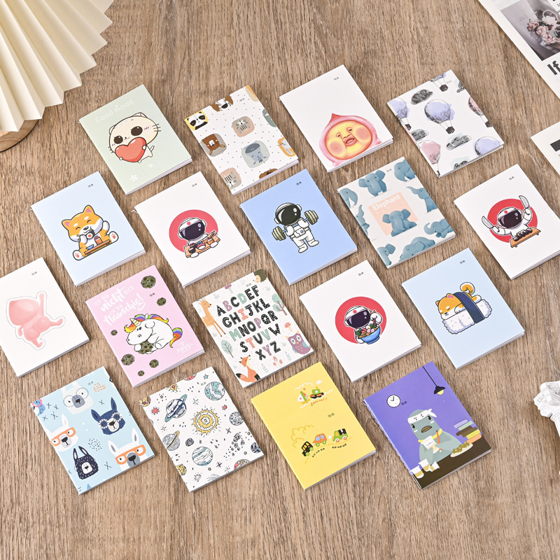 简约创意卡通车线笔记本小清新文艺随身记录本学生用品笔记本定制