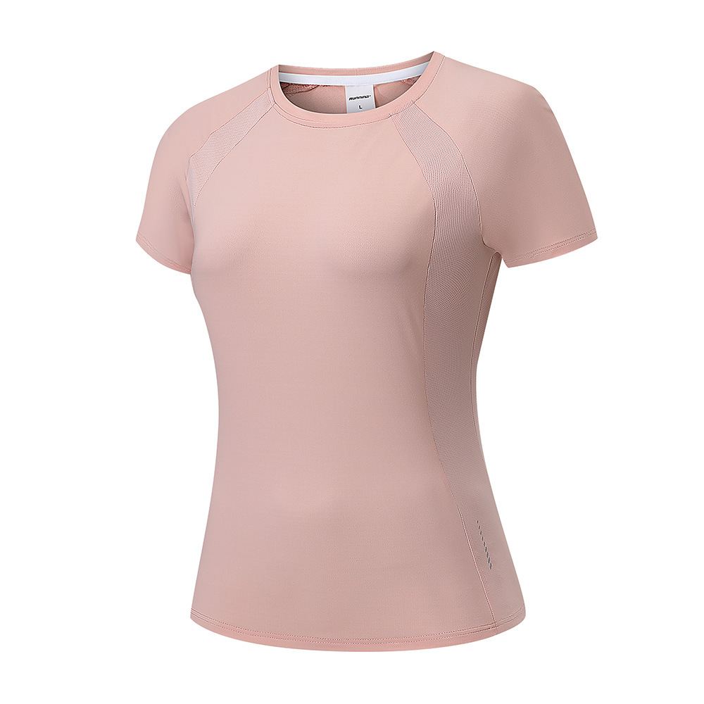 lulu camisa de yoga de mangas cortas, ropa de secado rápido, ropa de ejercicio de mujer, camiseta de secado rápido de mangas cortas, camiseta de mujer