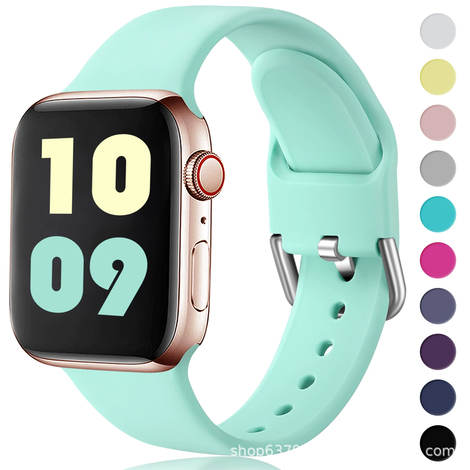 Samsung, apple, compatible bracelet, silicone watch strap