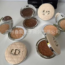 跨境新品推荐 2025迪家D 新品皮革蜜粉饼6g 6色可选