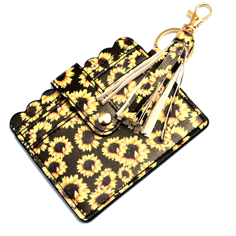 Snakeskin, Leopard Pattern Women's Snakeskin Leopard Pu Leather Flip Cover Card Holders