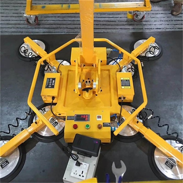 电动玻璃真空吸吊机 电动玻璃吸盘 真空吊具幕墙翻转玻璃吸盘