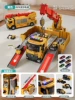 [Deformation + Double Rail Ejection] Large Crane Crane - Yellow "10 Alloy Car" Exquisite Gift Box