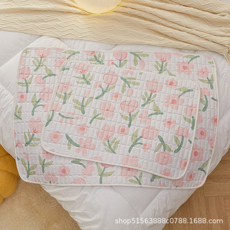 almohadilla de separación de orina lavable, almohadilla de etapa fisiológica, cama de cama de menstruación, dormitorio de niñas, universal en todas las estaciones