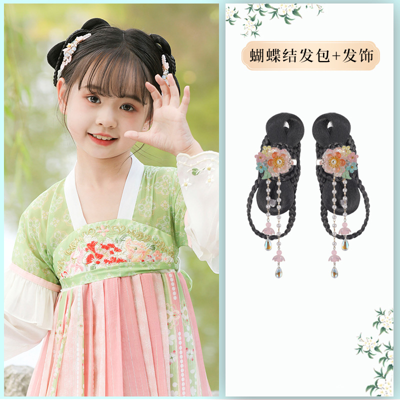 리본 헤어백 + 레몬 치자나무