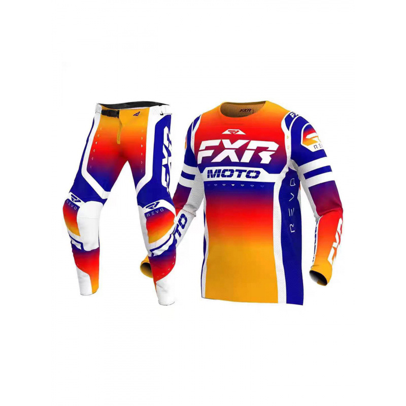 Fxr Mountain Bike Downhill Suit Off-Road Motorcycle Cycling Suit Breathable Quick-Drying Wear-Resistant Sun Protection and Windproof