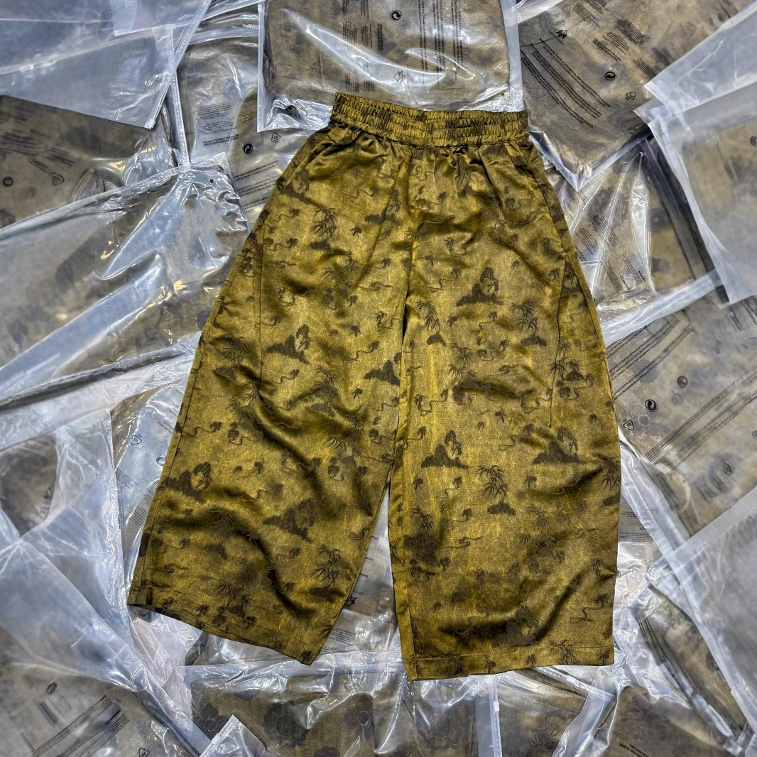 Nanyou Новые восьмиточечные брюки в китайском стиле в национальном стиле. Простые ретро-модные универсальные улучшенные костюмы Тан. Оригинальные женские широкие брюки.