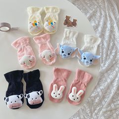 ins style spring and summer new three-dimensional doll socks Korean version cartoon socks personalized children's socks cotton socks loose socks