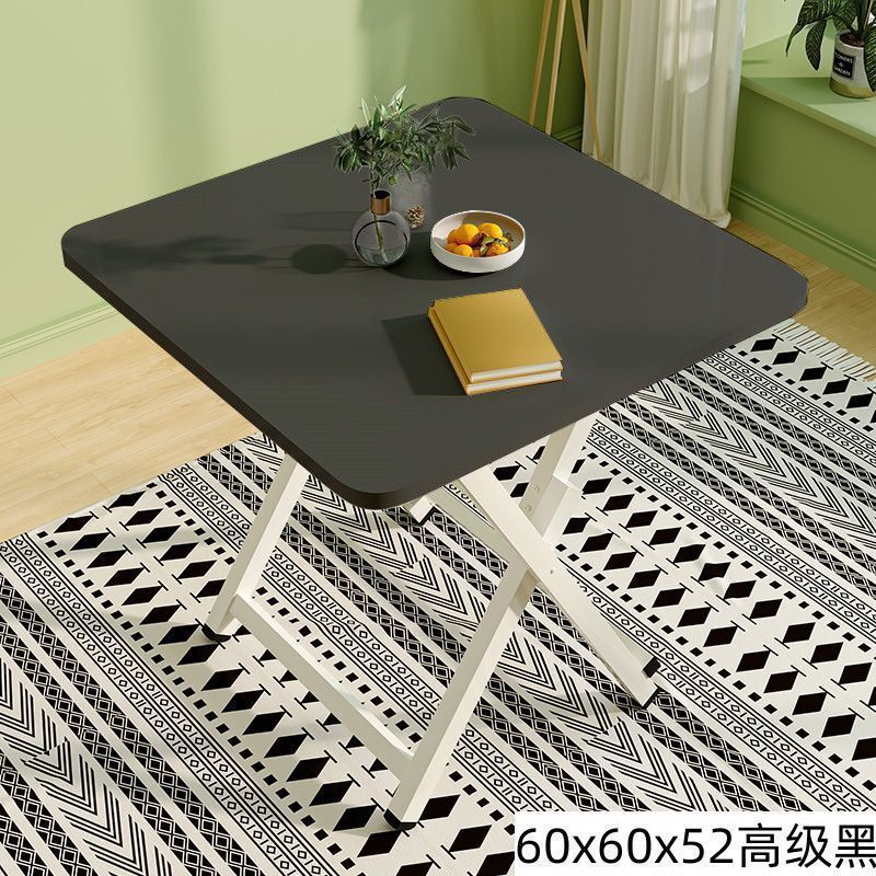 可折叠桌餐桌家用户型小桌子简易圆桌出租屋户外便携摆摊吃饭方桌|undefined