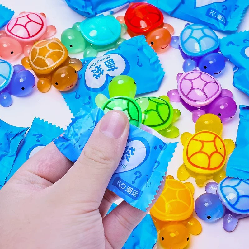 П pair Turtle Blind Blood Blind Blind Disassembling Le Chao Play Doll Micro Shrming Box Disassembling Bag Luminous Large Wholesale