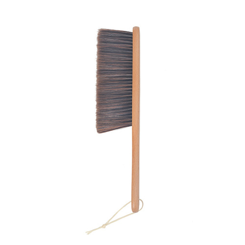 [Supplied by Yiwu manufacturer] Large solid wood soft bristle bed sweeping brush, long handle household bed brush dust removal brush beech wood