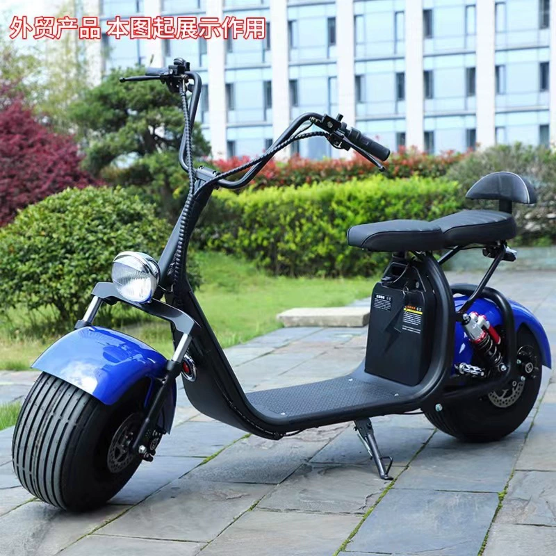 Новый большой шинный электрический автомобиль Harley городской скутер электромобиль высокой мощности с двойным сиденьем электрический автомобиль Harley оптом