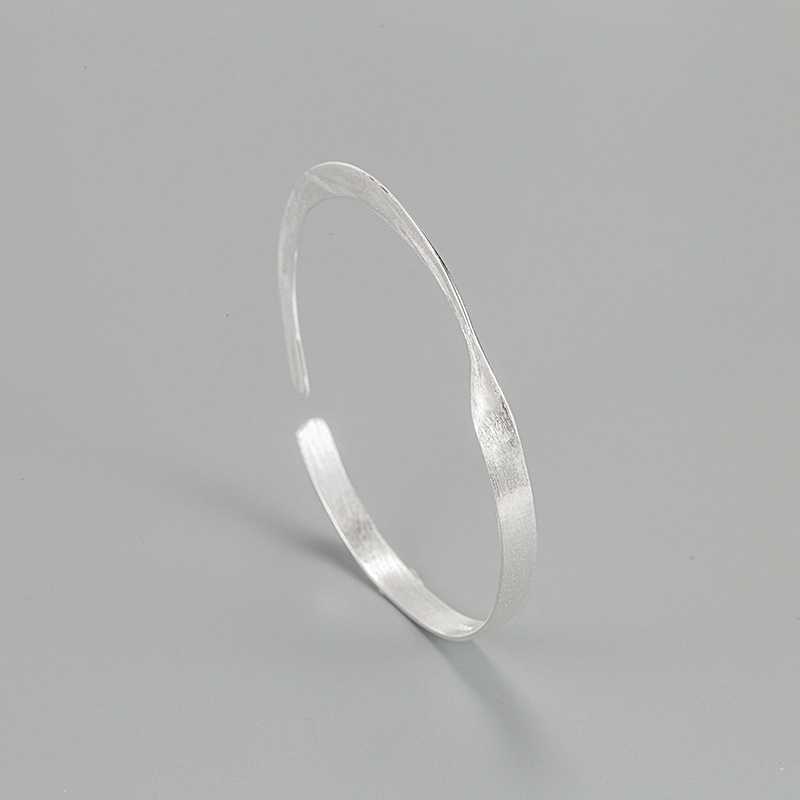 Casual Geometric Sterling Silver Plating Bangle 1 Piece