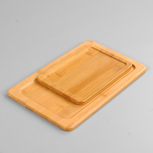 Small Bamboo Tray for Dry Bubble Tea, Travel Bag Accessory, Tea Table, Hotel Supplies, Small Bamboo Board